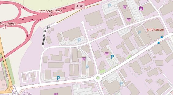 Trainings-Location auf Karte