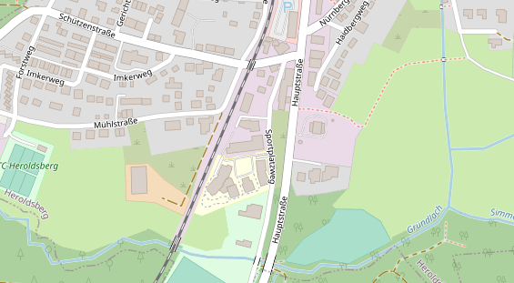 FitnessStudio auf Satellitenbild