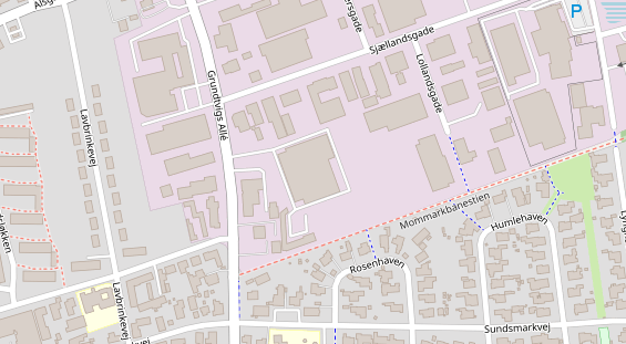 FitnessStudio auf Satellitenbild