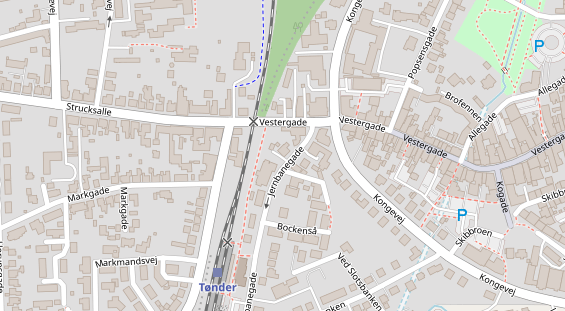 FitnessStudio auf Satellitenbild