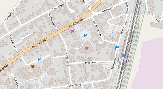 FitnessStudio auf Satellitenbild