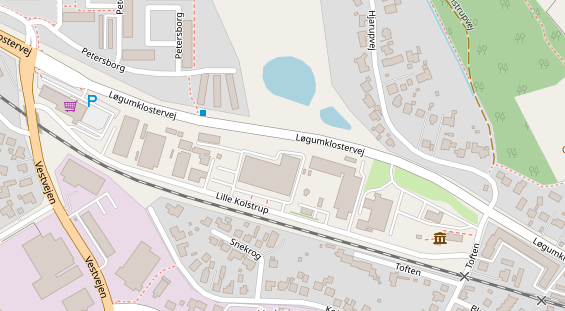 FitnessStudio auf Satellitenbild