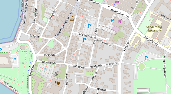 FitnessStudio auf Satellitenbild