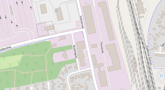 FitnessStudio auf Satellitenbild