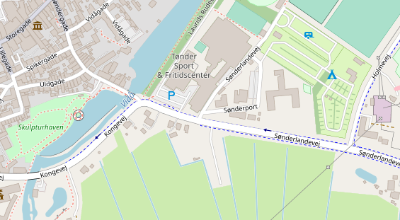 FitnessStudio auf Satellitenbild