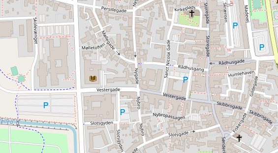 FitnessStudio auf Satellitenbild