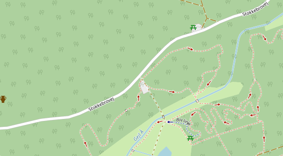 FitnessStudio auf Satellitenbild