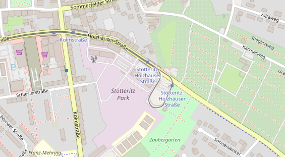 FitnessStudio auf Satellitenbild