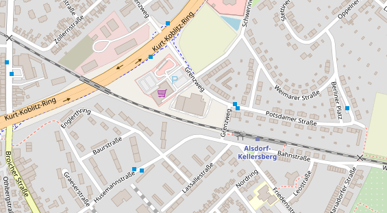 Trainings-Location auf Karte