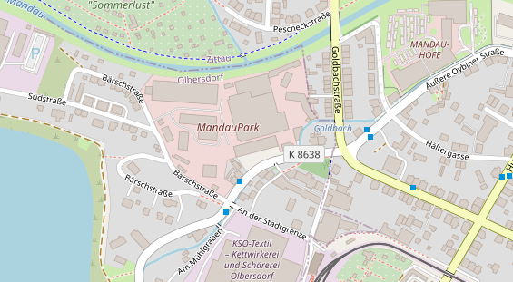 FitnessStudio auf Satellitenbild