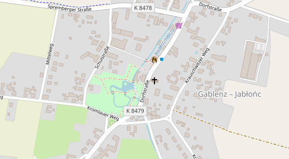 FitnessStudio auf Satellitenbild