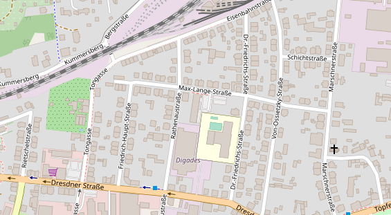 Trainings-Location auf Karte