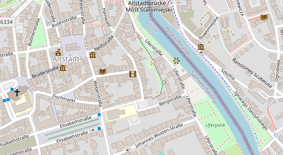 FitnessStudio auf Satellitenbild