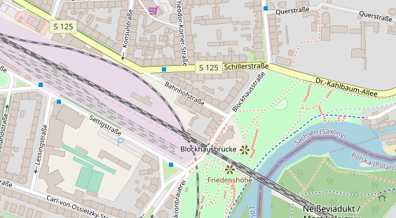 FitnessStudio auf Satellitenbild