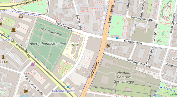 FitnessStudio auf Satellitenbild