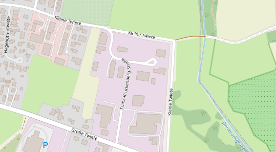 FitnessStudio auf Satellitenbild