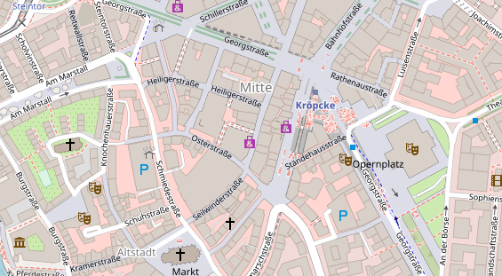 FitnessStudio auf Satellitenbild