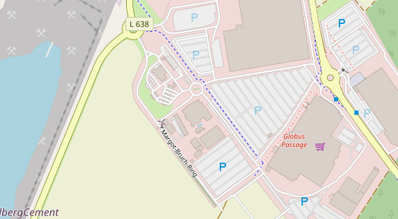 FitnessStudio auf Satellitenbild