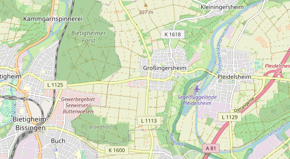 FitnessStudio auf Karte