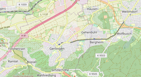 FitnessStudio auf Karte