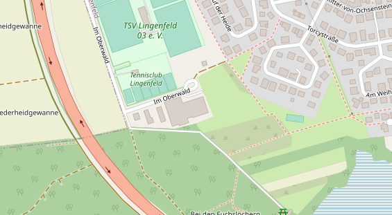 FitnessStudio auf Satellitenbild