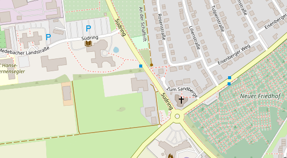 Trainings-Location auf Karte