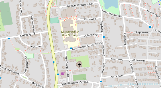 Trainings-Location auf Karte