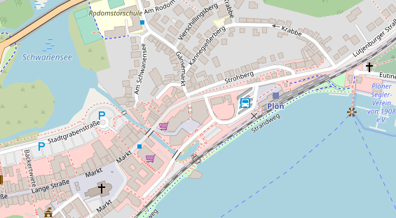 FitnessStudio auf Satellitenbild