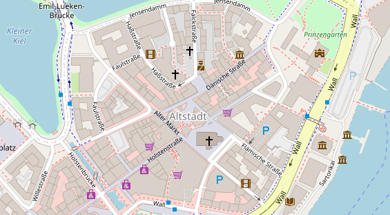 Trainings-Location auf Karte