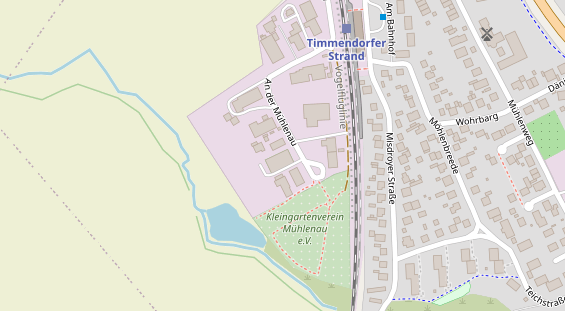 FitnessStudio auf Satellitenbild