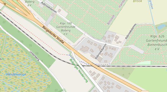 FitnessStudio auf Satellitenbild