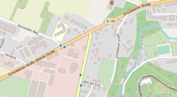 FitnessStudio auf Satellitenbild