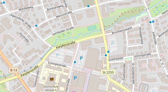 Trainings-Location auf Karte