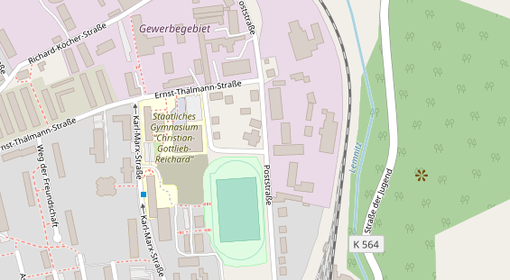 FitnessStudio auf Satellitenbild