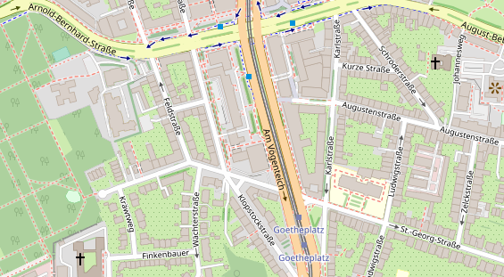 Trainings-Location auf Karte