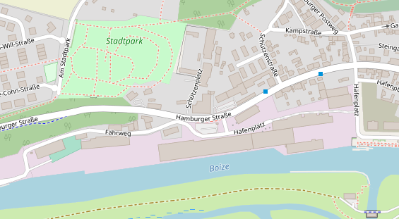 Trainings-Location auf Karte