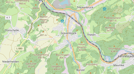 FitnessStudio auf Karte