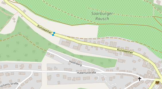 FitnessStudio auf Satellitenbild