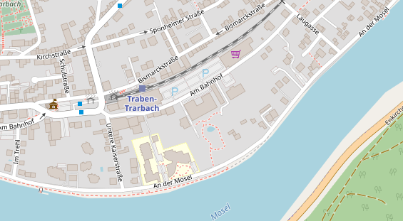 FitnessStudio auf Satellitenbild