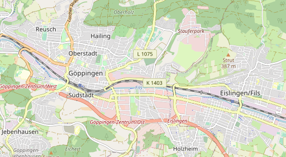 FitnessStudio auf Karte