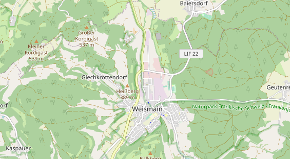 FitnessStudio auf Karte