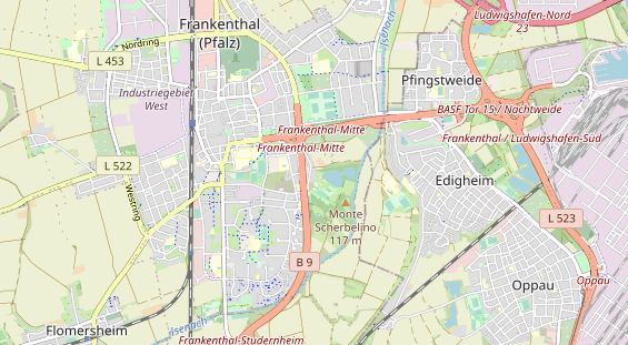 FitnessStudio auf Karte