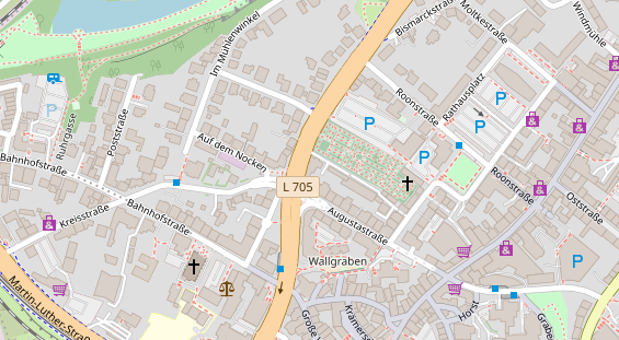 Trainings-Location auf Karte