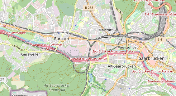 FitnessStudio auf Karte