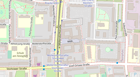 FitnessStudio auf Satellitenbild