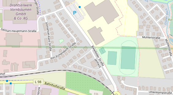 Trainings-Location auf Karte