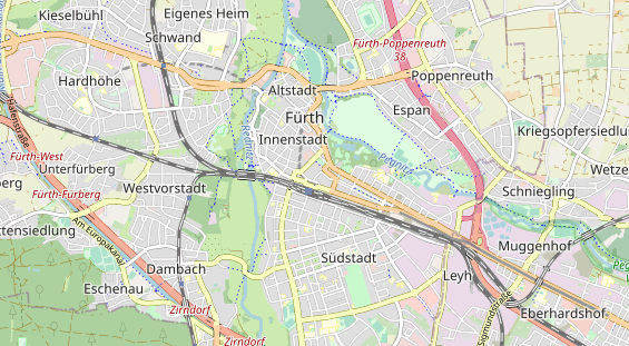 FitnessStudio auf Karte