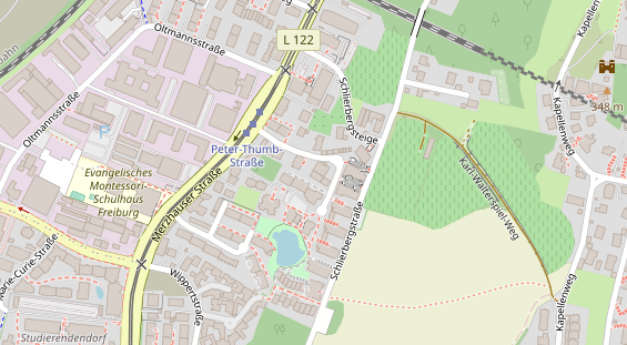 Trainings-Location auf Karte