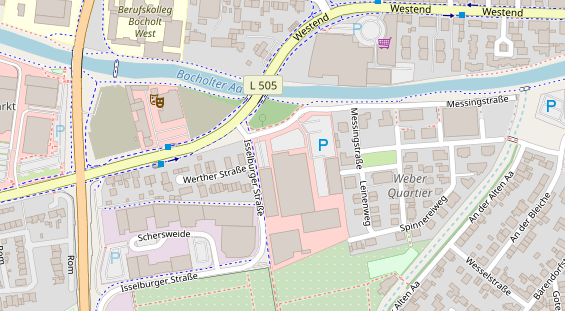 FitnessStudio auf Satellitenbild