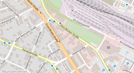 Trainings-Location auf Karte